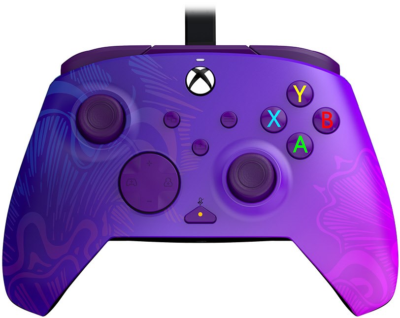 Rematch Controller Purple Fade
