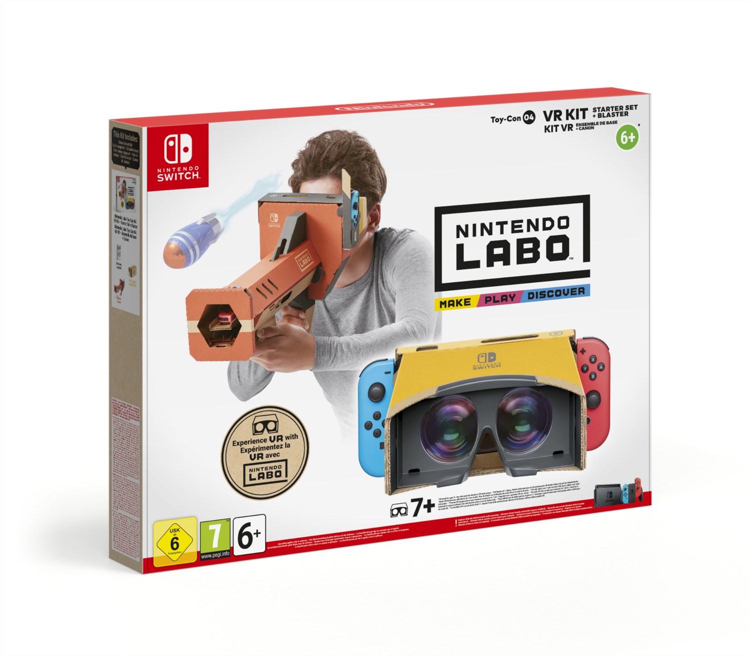 Nintendo Labo Toy Con 04 VR Set Basispaket Blaster EURONICS