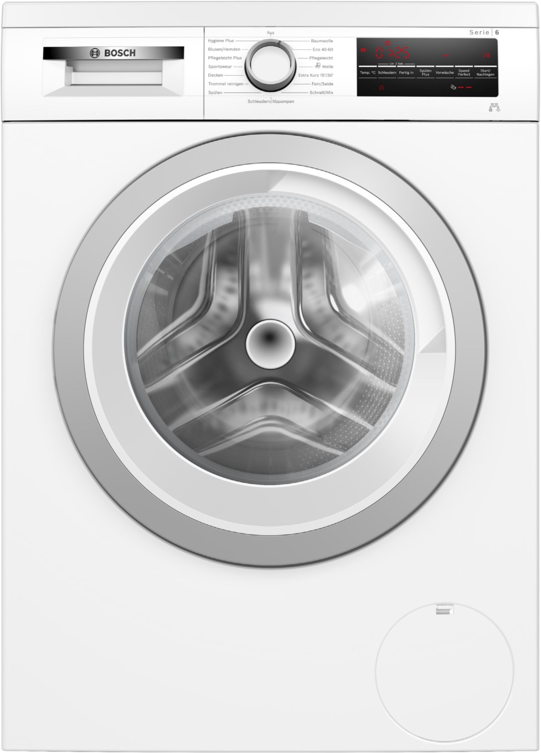 WUU28T49 Stand-Waschmaschine-Frontlader weiß, 9 kg, 1400 U/min, Serie 6, 72 dBA