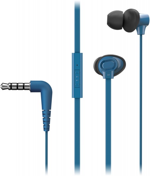 RP-TCM130 Kopfhörer mit Kabel blau