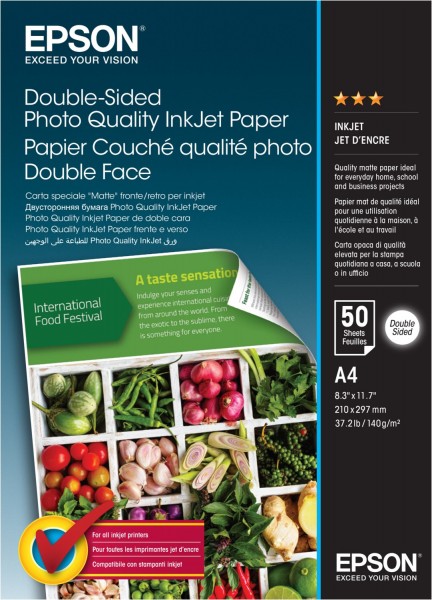 Double-Sided Photo Inkjet Paper A4 (50 S.)