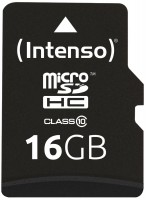 microSDHC Card Class 10 (16GB) Speicherkarte inkl. Adapter