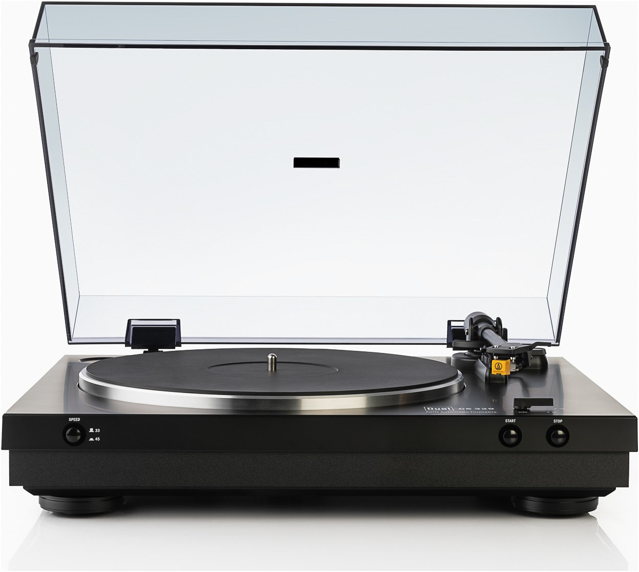 CS 329 Plattenspieler inkl. Audio-Technica AT 91 schwarz