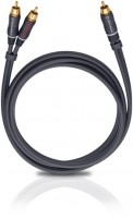 BOOOM! Y-Adapterkabel (2m) Subwooferkabel anthrazit