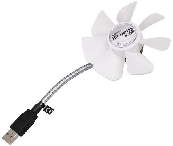 LUAR-036 Breeze Mobile USB-Ventilator weiß