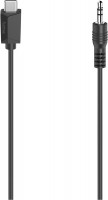 USB-C-Stecker>3,5-mm-St. (0,75m) schwarz