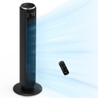TempSense 36 DC Turmventilator schwarz