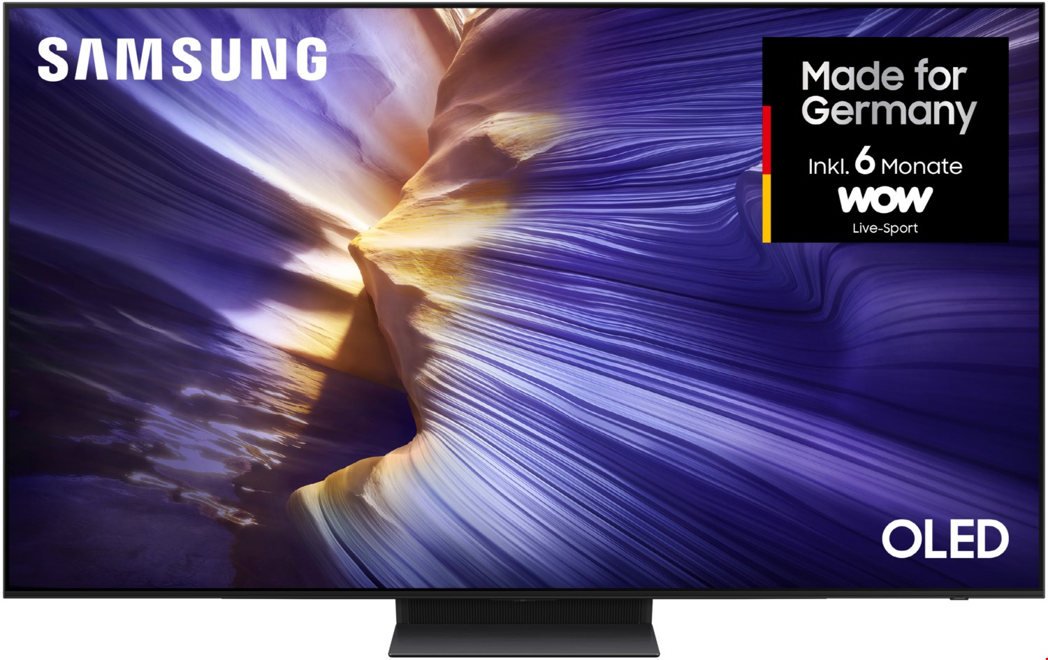 GQ65S93FAT 163 cm (65") OLED Vision AI Smart TV graphitschwarz, 4K Ultra HD, 144 Hz, Neo QLED, Sprachsteuerung