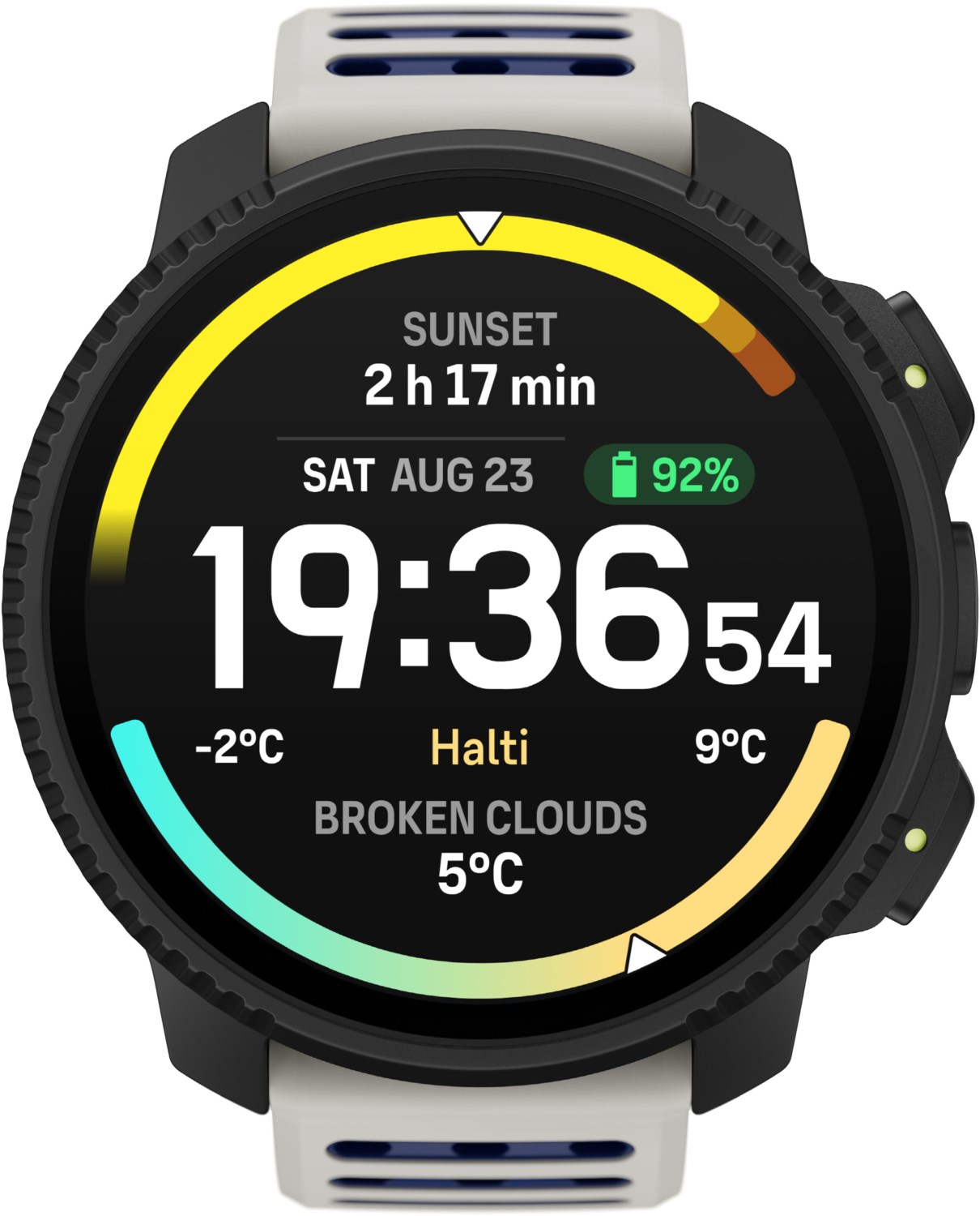 Vertical 2 Sportuhr arctic gray