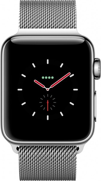 Apple Watch Series 3 38mm GPS 4G mit Milanaise Armband edelstahl EURONICS