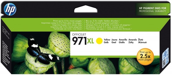 Nr. 971 XL Tintenpatrone gelb