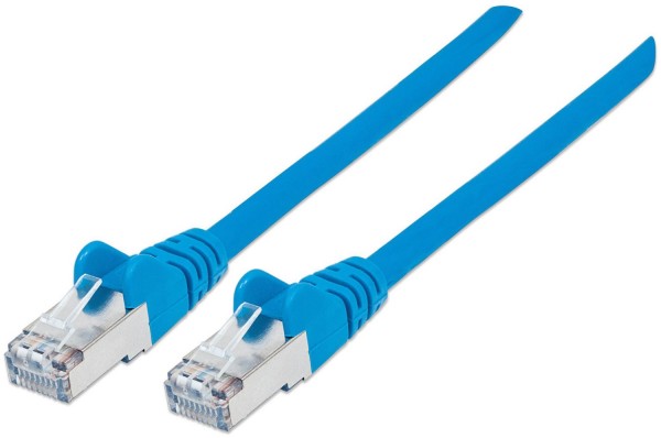 Patchkabel Cat6A CU S/FTP LSOH blau (10 m)