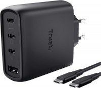 Maxo USB/3x -C GaN Ladegerät (65W) schwarz