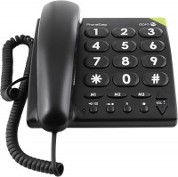 PhoneEasy 311 c Schnurgebundenes Telefon schwarz
