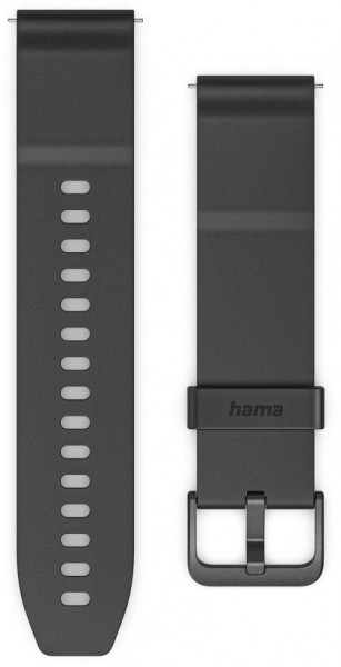 NFC Bezahlarmband (20mm) für Uhr/Smartwatch schwarz