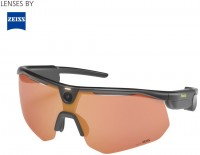 Ranger AI-Sport-Kamerabrille Zeiss schwarz/orange