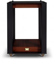 Linton Stand /Paar Standfuß mahagoni rot