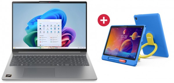 IdeaPad Slim 5 16AKP10 (83HY006XGE) 40,64 cm (16") Notebook + Dein Geschenk: Tab (ZAEH0114SE) Tablet, 4 GB RAM, Octa Core, Android Betriebssystem