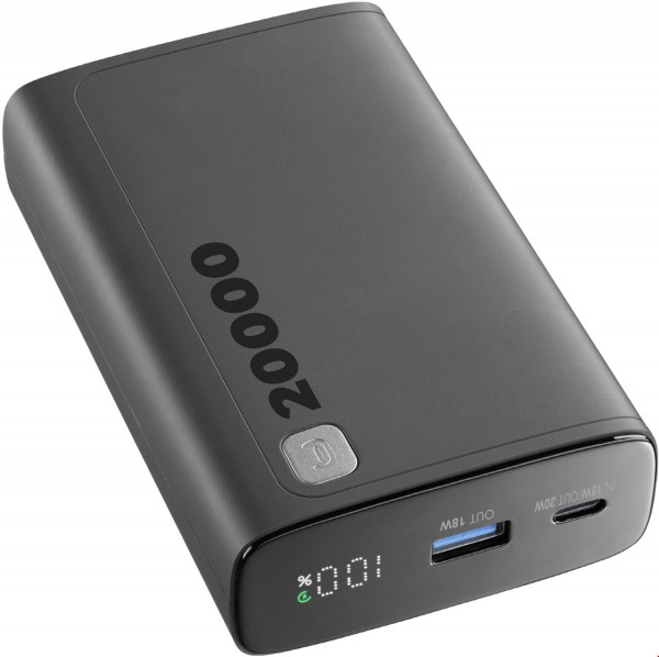 Elite (20.000mAh) Powerbank schwarz