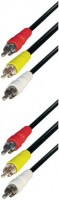 3 X C 2,0 m Cinchkabel