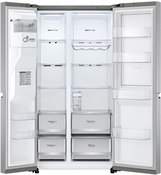 LG GSJV71MBLE Side by Side metal sorbet / E | EURONICS 