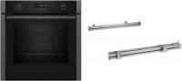 BLE310KP Einbaubackofen bestehend aus B6ACH7AG3 + Z1608BX0 graphit, 71 l, Pizza-Stufe, schnelles Vorheizen, Brotback-Stufe