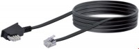 Telefonkabel TAE (10m) TAE-N Stecker > RJ11 Stecker schwarz