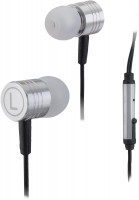 IN-EAR Headphone In-Ear-Kopfhörer mit Kabel silber