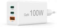 Schnellladegerät (100W) 2x USB-C / 1x USB-A weiß