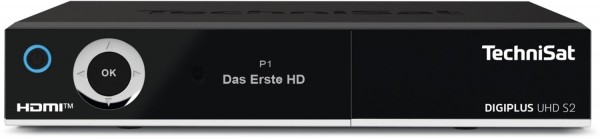 DigiPlus UHD S2 UHDTV/HDTV Twin Sat-Receiver schwarz
