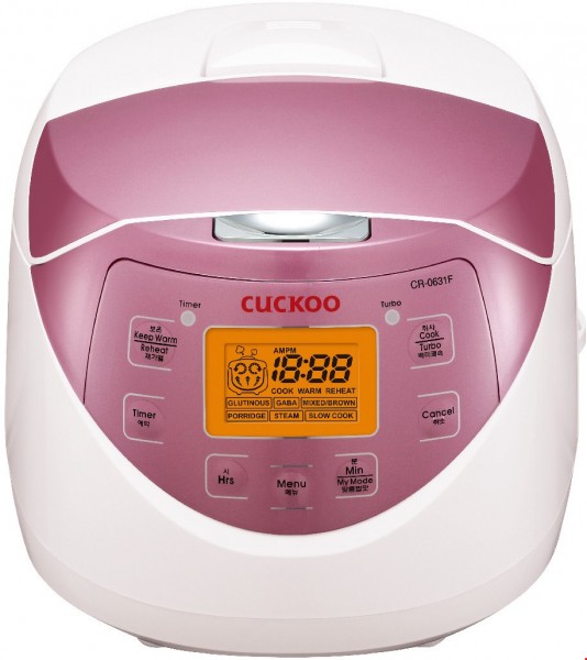 CR-0631F (1,08L) Reiskocher pink/weiß