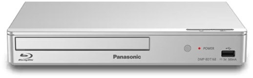DMP-BDT168AG 3D Blu-ray Disc-Player silber