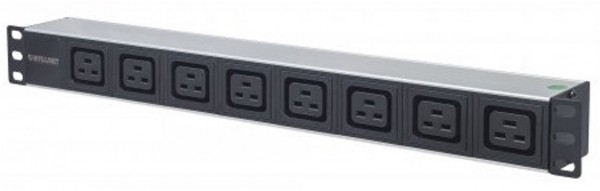 19" Kaltgerätebuchse 8-fach C19 PDU