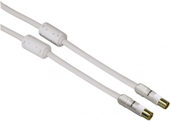 Antennen-Kabel (1,5m) 95 dB weiß