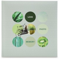 Jumbo-Album Fresh 30x30cm 60 weiße Seiten beige