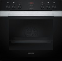 HD314A0S3 Einbau Elektro-Herd edelstahl, 71 l, Pizza-Stufe, schnelles Vorheizen, 59,4 cm breit, A+, iQ300