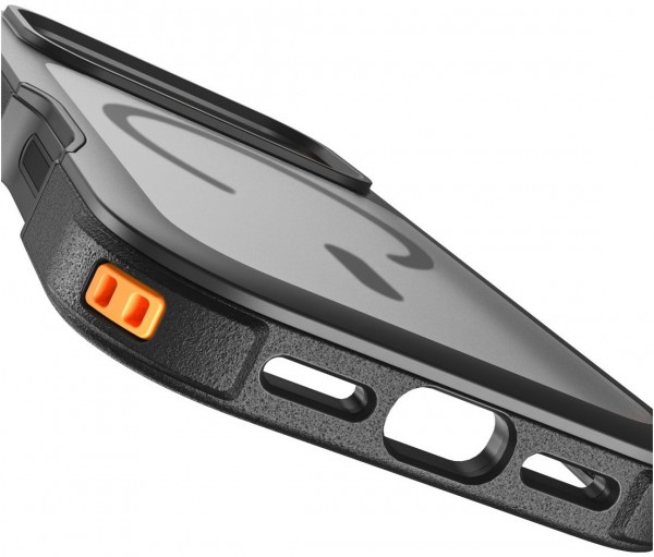 Robust Hybrid Case für iPhone 17 Pro/18 Pro schwarz