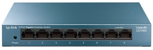 LiteWave LS108G 8-Port Gigabit Ethernet Switch