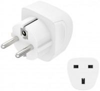 Reiseadapter für England/Commonwealth/UK weiss