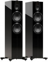 Gold 500 6G /Paar Stand-Lautsprecher Schwarz Hochglanz