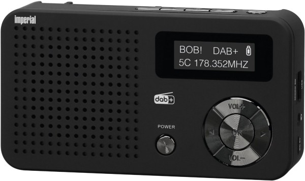 DABMAN 13 Taschenradio schwarz