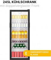 KSG 7289 Standkühlschrank schwarz