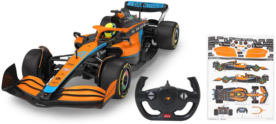 Image of McLaren MCL36 (1:12) RC Auto orange
