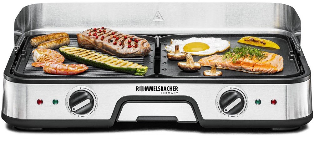 BBQ 2025 Tischgrill edelstahl/schwarz