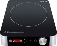 IK 55 Induktionskochplatte schwarz/silber