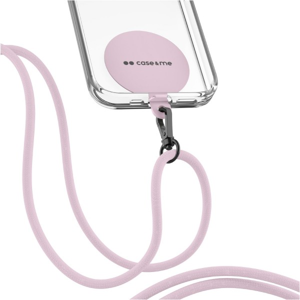 Simply Lace Umhängeband Uni pink