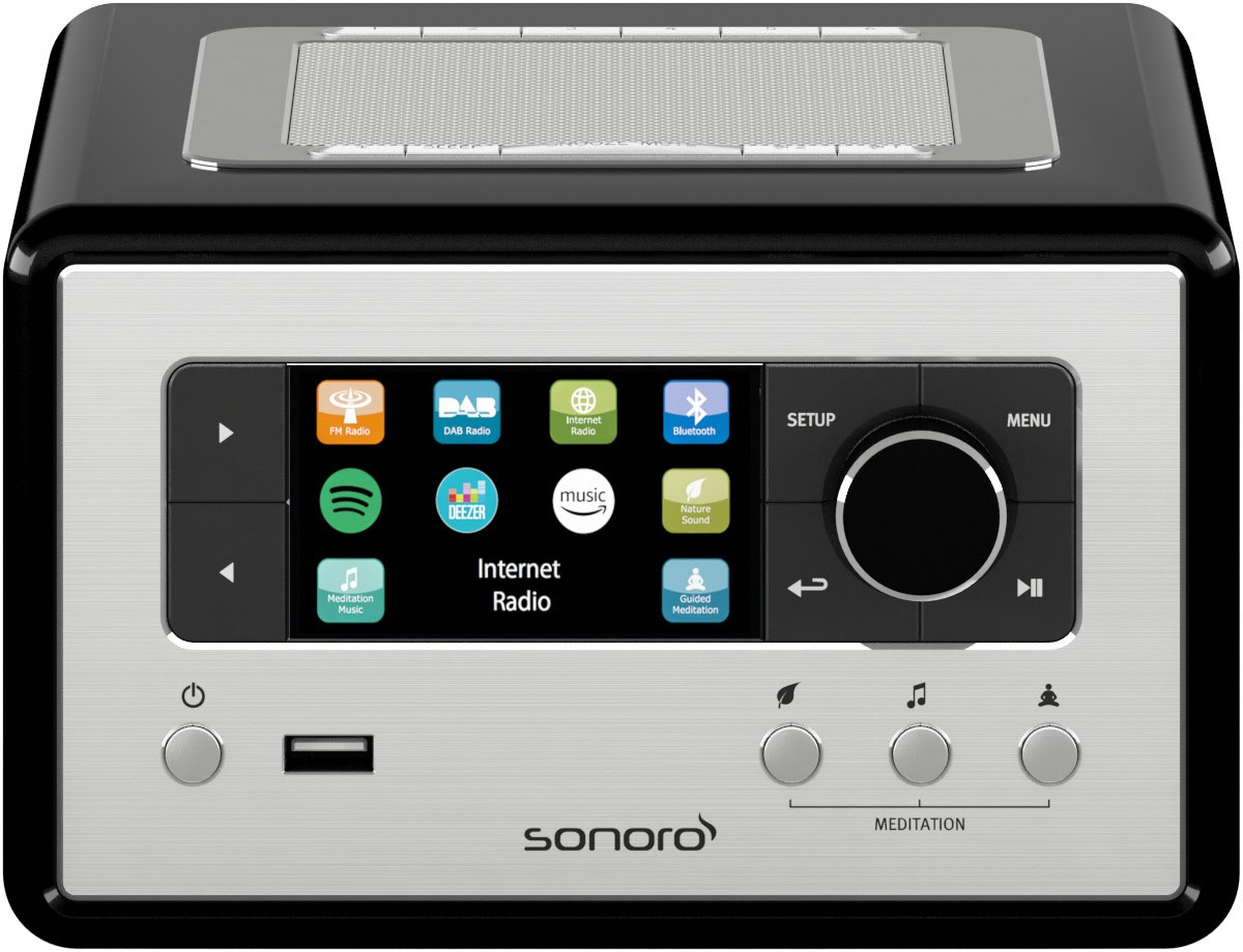 Relax Internetradio schwarz