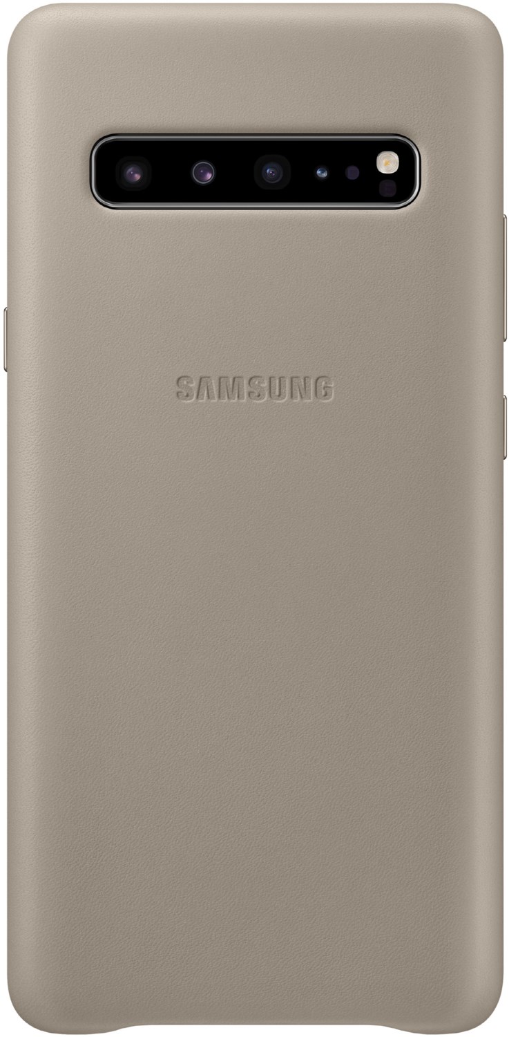 Leather Cover für Galaxy S10 5G grau