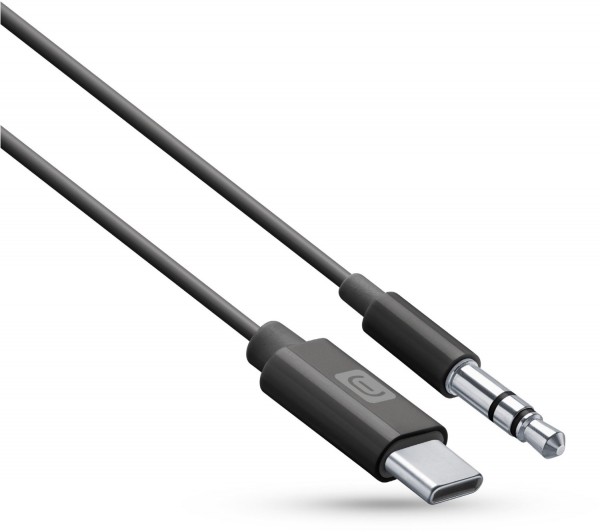 USB-C > 3,5mm Klinke Kabel (1m) schwarz