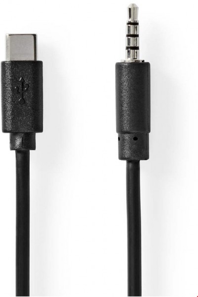 CCGL65950BK10 Adapterkabel (1m) USB 2.0 Type-C Stecker > 3,5mm Stecker schwarz